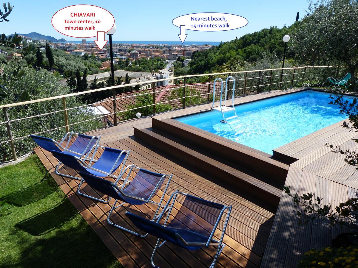 Olive Press Lodge Chiavari Exterior foto